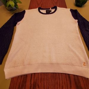 CPO Provisions Cable Knit Sleeve Sweater